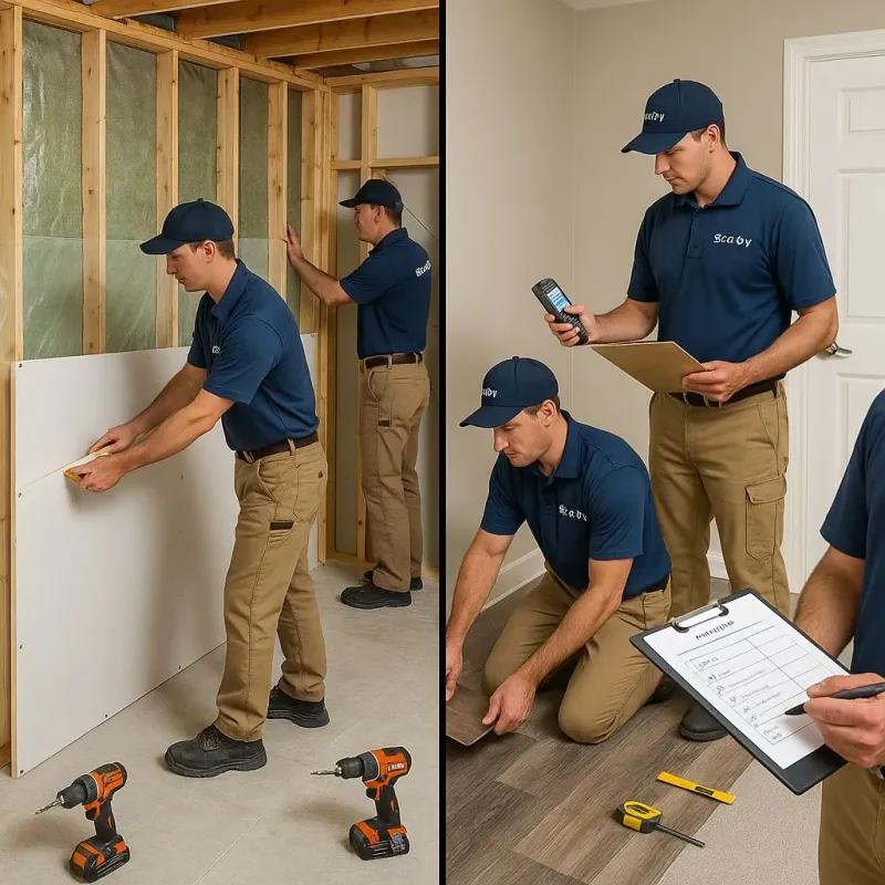 Repairs and Reconstruction process in Lowville, NY